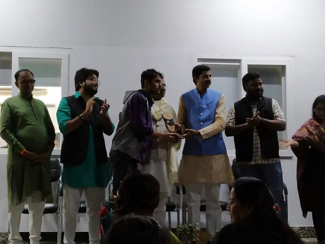 Team presentation during workshop
